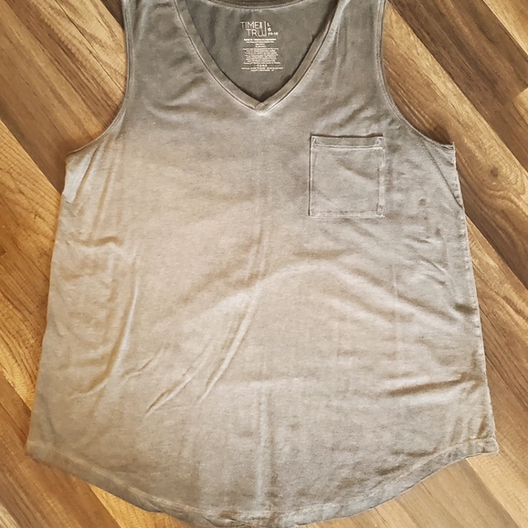 Grey tank top - Picture 1 of 2